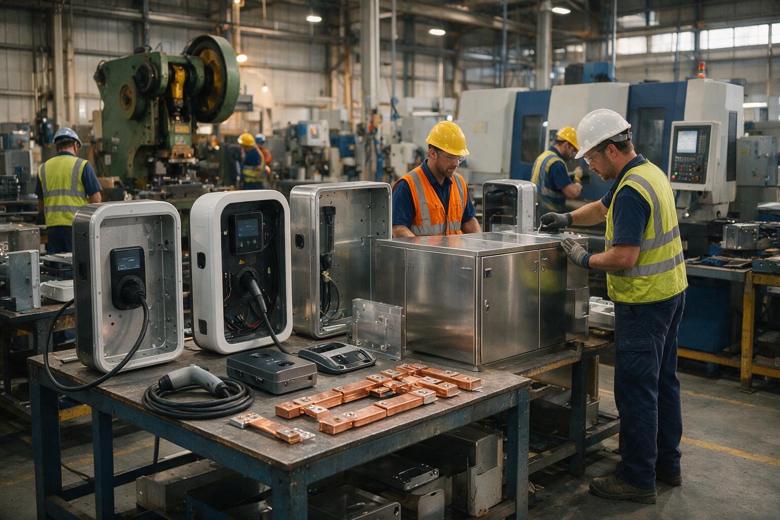 EV Charger Boom: Why OEMs Are Turning to Outsourced Sheet Metal Partners